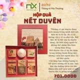  HỘP QUÀ NÉT DUYÊN NAM XANH 20/10 