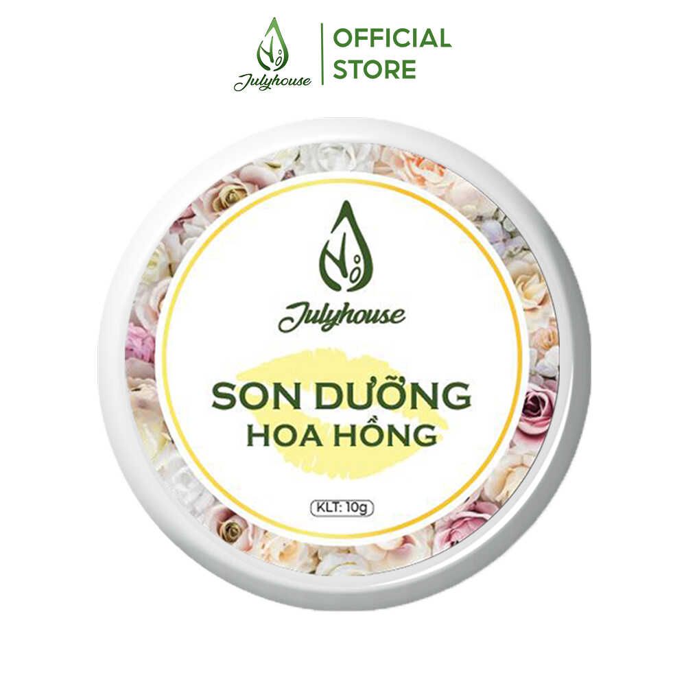  Son Dưỡng Môi Hoa Hồng JULYHOUSE 