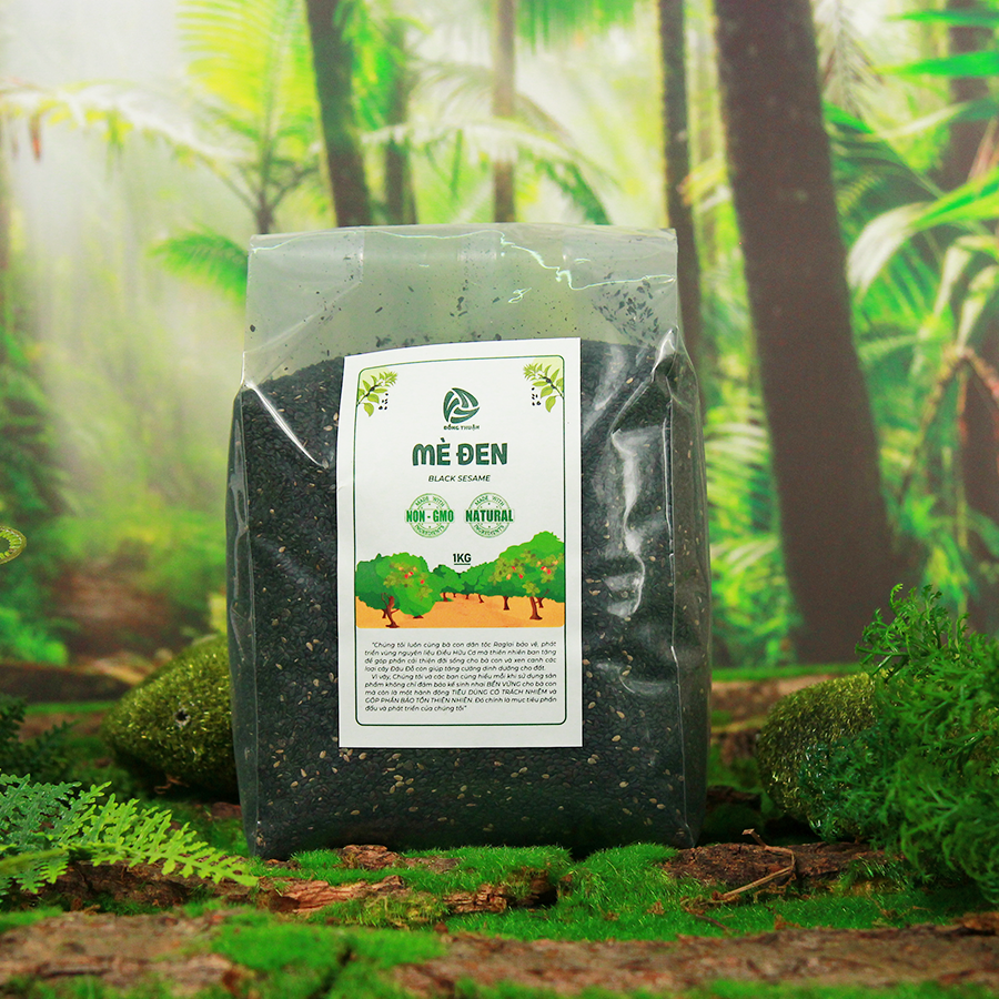  Mè đen hữu cơ – túi 1kg 