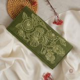  Ví Lụa Thêu Lướt Tơ Vàng 