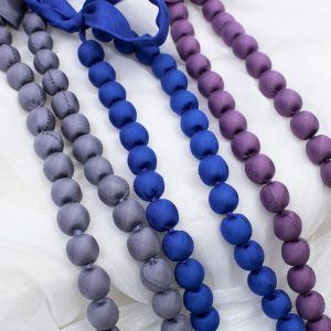  Vòng hạt lụa khâu tay 