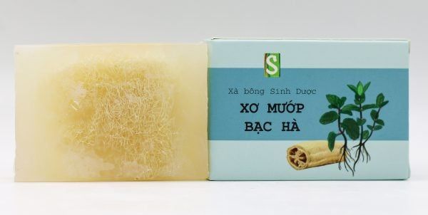  Xà Bông Xơ Mướp – Bạc Hà 