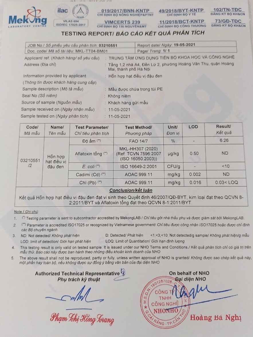  Sữa bột Hạt điều Vị Đậu đỏ 