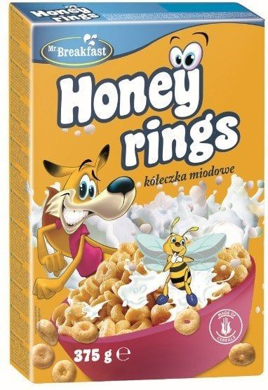  Bánh ngũ cốc BAKALLAND Honey Ring  375g 