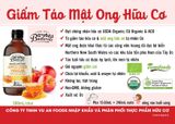  Giấm táo mật ong hữu cơ Apple Cider Vinegar Barnes Naturals chai 500ml 