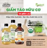  Giấm táo mật ong Manuka (Honey) Barnes Naturals chai 500ml 