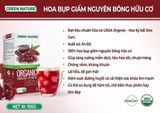  Hoa bụp giấm nguyên bông hữu cơ Green Nature hộp 100g 