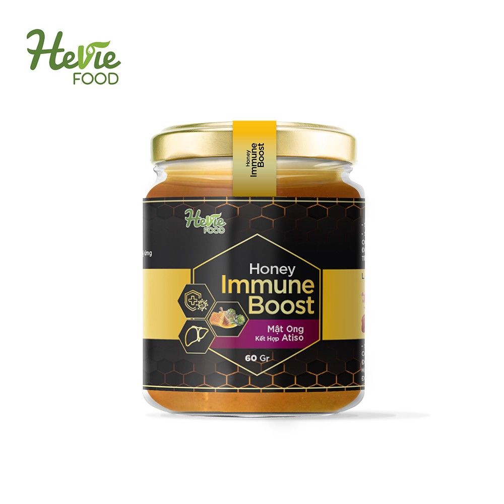  Mật Ong Chiết Xuất Atiso ImmuneBoost HeVieFood Tăng Cường Sức Đề Kháng 