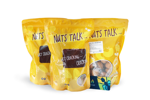 Quả Óc Chó Đỏ Mỹ (Túi 500g)