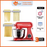  Máy trộn bột, cán bột cắt mỳ thành sợi thân khung thép Midimori, MDMR-9819C (1800W) - Hàng chính hãng 