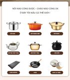  Bếp Hồng Ngoại Midimori MD-288 (3500W) Mặt Kính Ceramic Nấu Mọi Loại Nồi Có Thể Nướng Trực Tiếp Trên Bếp -Hàng Chính Hãng 