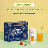  Máy Xay Sinh Tố Mini Cầm Tay Đa Năng Midimori MDMR-212 Tặng Kèm Ly Thủy Tinh Cao Cấp -  Hàng Chính Hãng 