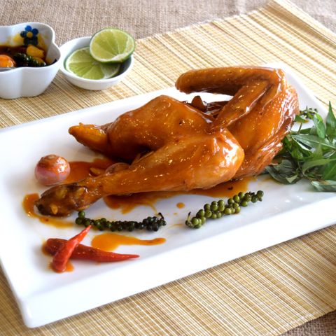  GÀ HẤP MẮM RƯƠI 