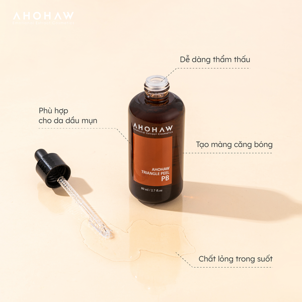  Triangle Peel PB - Peel Dành Cho Da Dầu Mụn - 30ml 