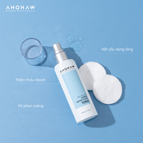  Hybird Water Fluide Toner - Toner Cân Bằng Da, Cấp Ẩm - 140ml/1000ml 