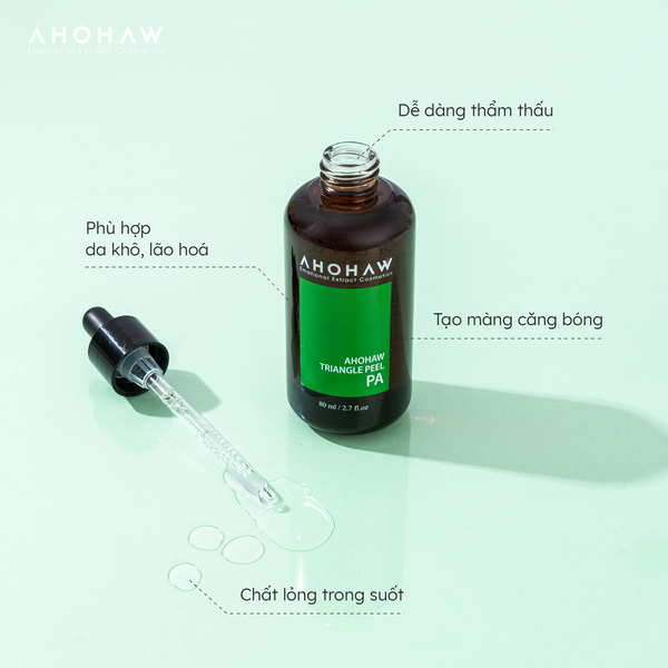  Triangle Peel PA - Peel Dành Cho Da Khô, Kém Săn Chắc, Sạm Màu  - 30ml 