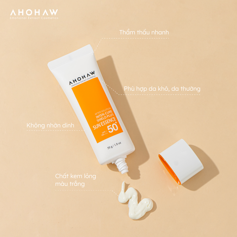 Inten Cure Shield Plus Sun Essence SPF 50+/PA+++  - Tinh Chất Chống Nắng Vật Lý Lai Hoá Học - 50gr 