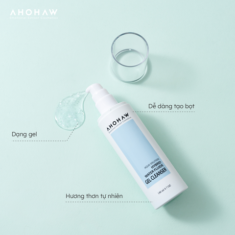  Hybird Water Fluide Gel Cleanser - Sữa Rửa Mặt Dạng Gel Dành Cho Mọi Loại Da - 140ml/1000ml 