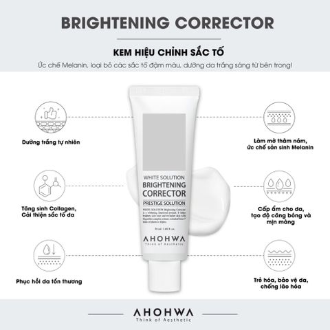  Brightening Corrector - Kem Dưỡng Hỗ Trợ Cải Thiện Sắc Tố, Làm Sáng Da Đều Màu - 50ml 