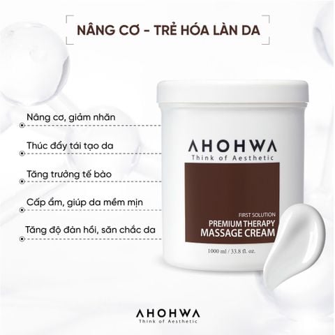  Premium Therapy Massage Cream - Kem Massage Nâng Cơ, Trẻ Hoá - 1000ml 