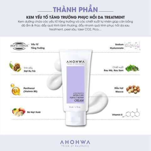  Perfect Repair Cream - Kem Yếu Tố Tăng Trưởng Phục Hồi Da - 50ml/500ml 