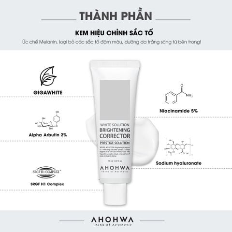  Brightening Corrector - Kem Dưỡng Hỗ Trợ Cải Thiện Sắc Tố, Làm Sáng Da Đều Màu - 50ml 
