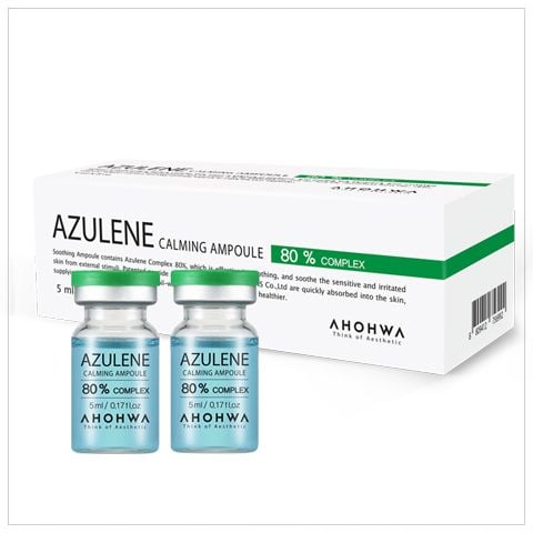  Azulene Calming Ampoule - Tế Bào Gốc Hỗ Trợ Làm Dịu, Chăm Sóc Da Mụn, Phục Hồi Da - Hộp 8 Lọ x 5ml 