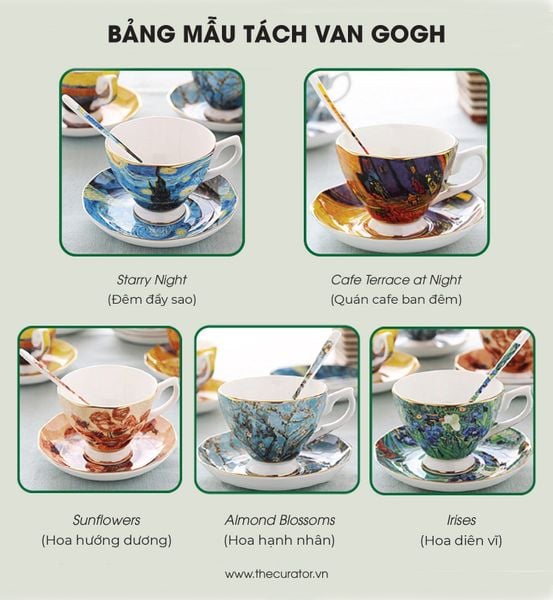  Bộ Tách Đĩa - Van Gogh 