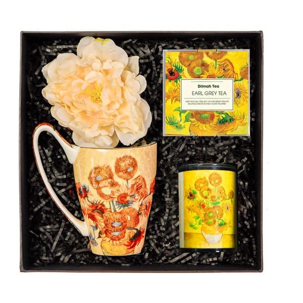  Brightening Moment - Sunflower by Van Gogh 