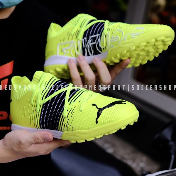 Giay Bong đa Cỏ Nhan Tạo Puma Future Z 1 1 Pro Cage Bo Thun Chuối đen Neo Sport Giay Bong đa Cỏ Nhan Tạo Puma Future Z 1 1 Pro Cage Bo Thun Chuối đen Neo Sport