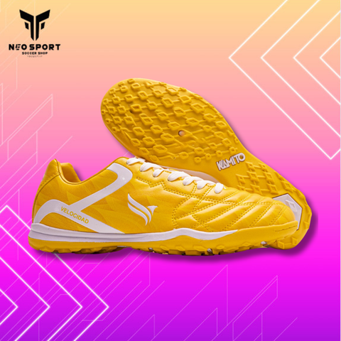  Giày Bóng Đá Chính Hãng KAMITO VELOCIDAD PRO TF FIRE PACK MÀU VÀNG 