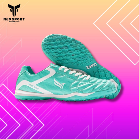  Giày Bóng Đá Chính Hãng KAMITO VELOCIDAD PRO TF FIRE PACK MÀU XANH NGỌC 