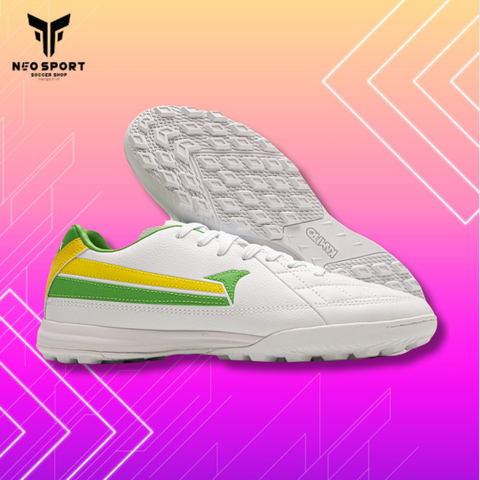  Giày Bóng Đá Chính Hãng KAMITO ARTISTA Trắng/Xanh lá TF 