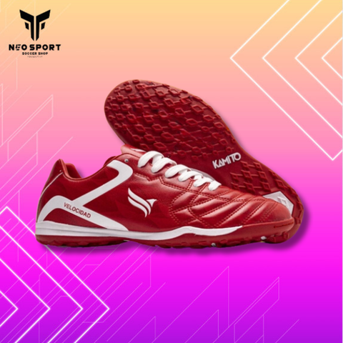  Giày Bóng Đá Chính Hãng KAMITO VELOCIDAD PRO TF FIRE PACK MÀU ĐỎ 
