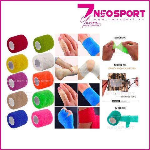  Băng Keo Thể Thao - Vải Tự Dính 