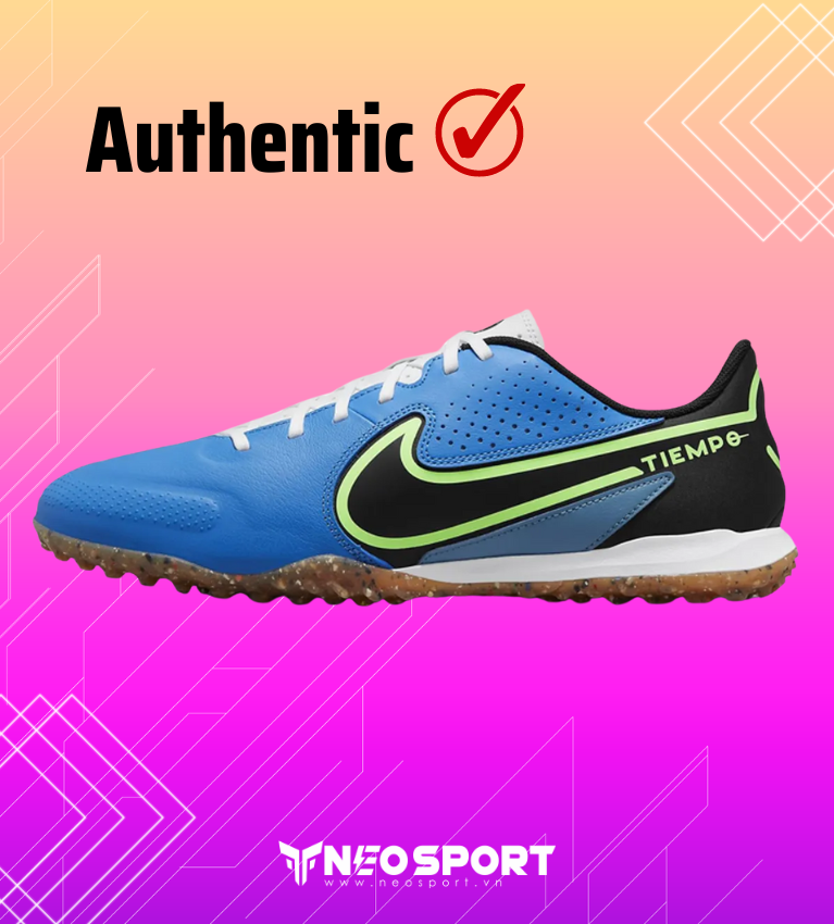 CHÍNH HÃNG) GIÀY BÓNG ĐÁ NIKE TIEMPO LEGEND 9 ACADEMY XANH BÍCH TF – NEO  SPORT