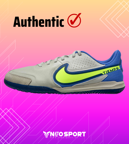 (CHÍNH HÃNG) GIÀY BÓNG ĐÁ NIKE TIEMPO LEGEND 9 ACADEMY XÁM/TÍM IC 