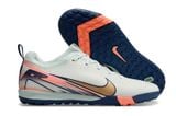  Giày Bóng Đá Cỏ Nhân Tạo Mercurial Vapor 16 Pro Bo Thun CR7 Xám/Xanh TF 