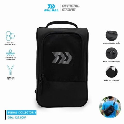  Balo túi đựng giày đa năng Bulbal Collector đen 03 