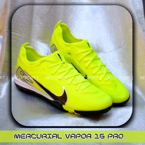  Giày Bóng Đá Cỏ Nhân Tạo Mercurial Vapor 16 Pro Bo Thun Mad Voltage Chuối TF 