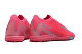  Giày Bóng Đá Cỏ Nhân Tạo Mercurial Vapor 16 Elite Bo Thun Hồng Đậm Logo xanh TF 