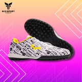  Giày Bóng Đá Chính Hãng Zocker Winner Energy Trắng/Đen TF 