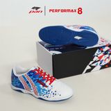  Giày Bóng Đá Chính Hãng Pan Thái Lan Futsal Performax 8 Xanh Trắng/Đỏ IC 
