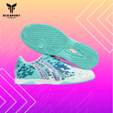  Giày Bóng Đá Chính Hãng Pan Thái Lan Futsal Performax 8 Xanh Ngọc/Trắng IC 