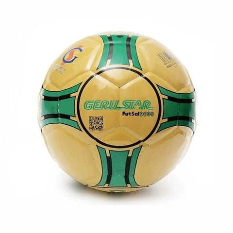  Quả bóng đá Futsal Chính hãng GERUSTAR 2030 - Vàng/Xanh Lá 