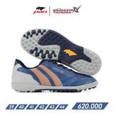  Giày Bóng Đá Chính Hãng Pan Thái Lan Cỏ nhân tạo Vigor X Thunder Xanh Đen TF 