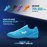  Giày Bóng Đá Chính Hãng Zocker Inspire Pro Gen 2 Blue/Xanh Da TF 