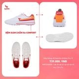  Giày Bóng Đá Chính Hãng KAMITO ARTISTA Trắng/Đỏ TF 