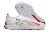  Giày Bóng Đá Cỏ Nhân Tạo Puma Ultra 5 Ultimate X Ayrton Senna Bo Thun Trắng Vàng Đỏ TF 