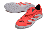  Giày Bóng Đá Cỏ Nhân Tạo Predator Elite 2025 Lưỡi Gà Gập Dây Thun Đỏ/Trắng TF 